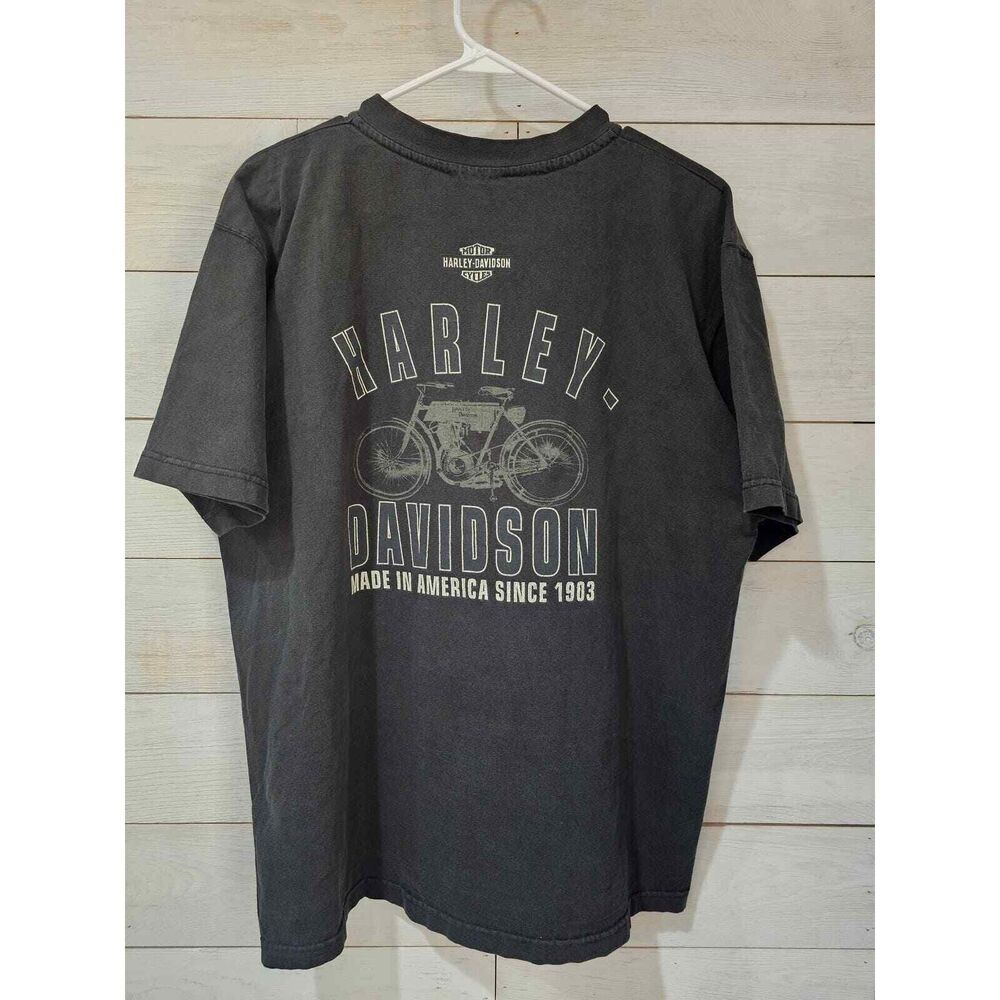 Vintage Harley Davidson Men's Graphic T-shirt 95th Anniversary Sz XL 1903 1998